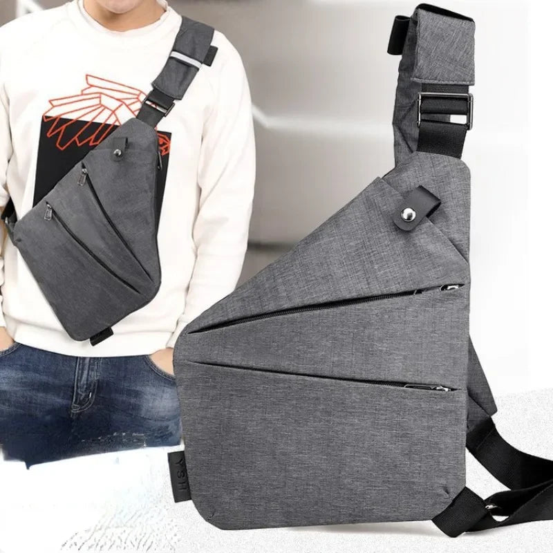 Stöldskyddad Bröstväska