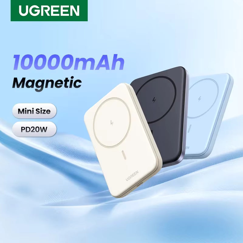 Magnetisk Powerbank 10000mAh