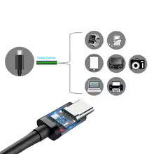 USB-C Kabel 60W PD Snabbladdning