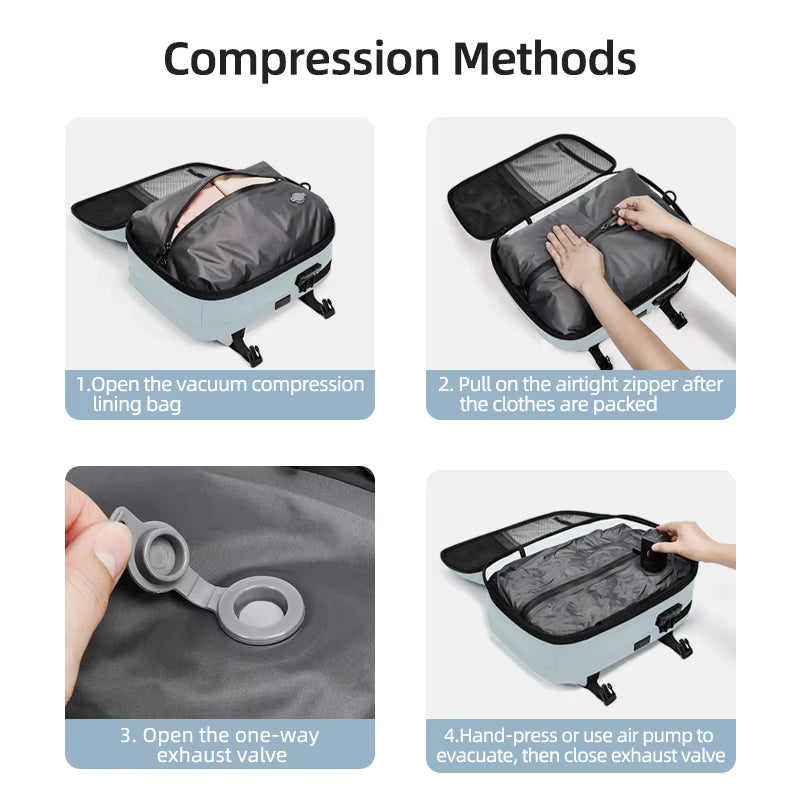 Kompressionsryggsäck