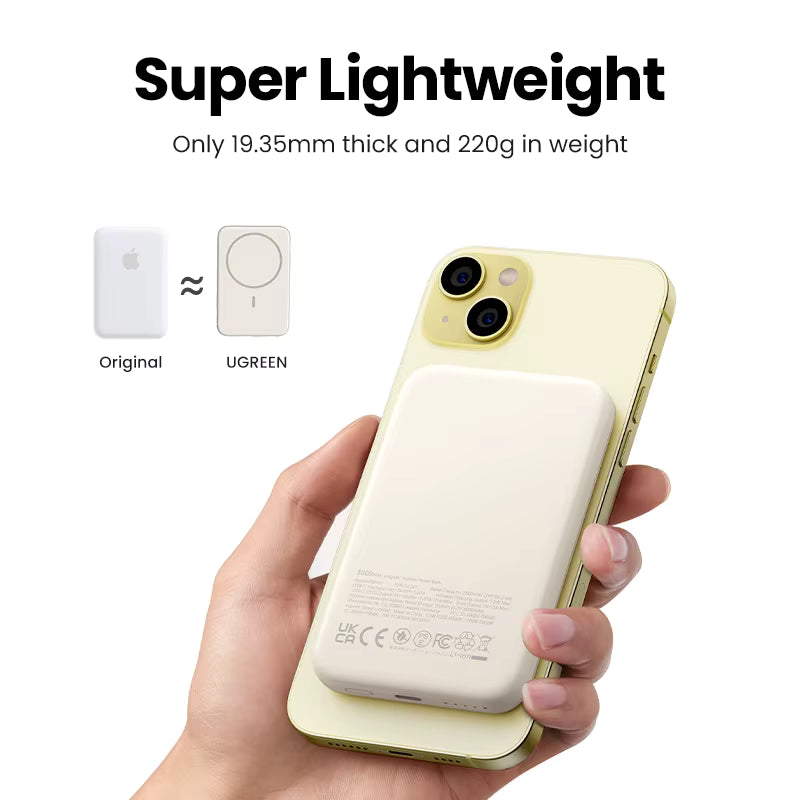 Magnetisk Powerbank 10000mAh
