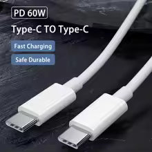 USB-C Kabel 60W PD Snabbladdning