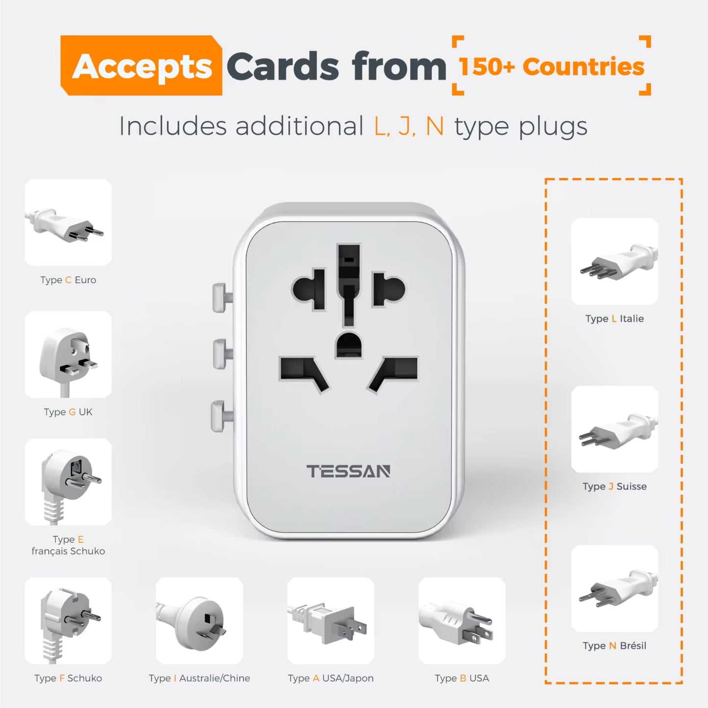 Universell Reseadapter
