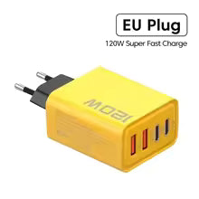 Snabbladdare med 4 USB-C Portar